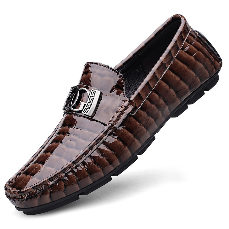 Men genuine leather shoes