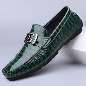 Men genuine leather shoes