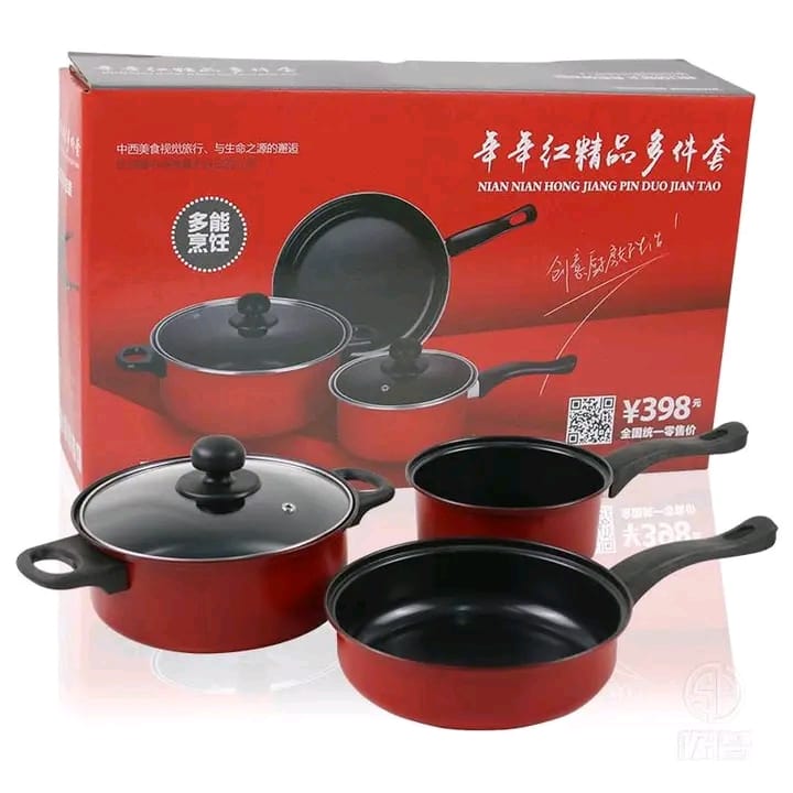 4pieces set cooking pot