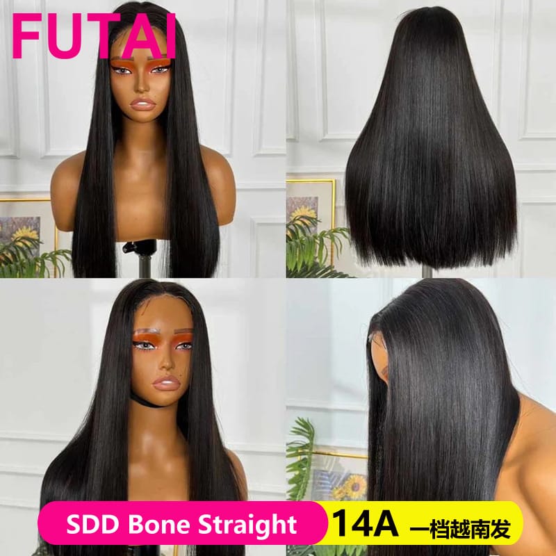 14A SDD Bone straight hair