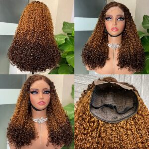 5x5 Pixie curly Human hair
