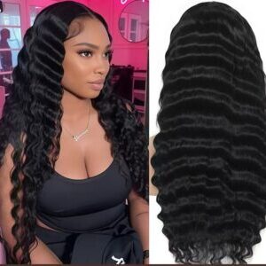 Deep wave human hair