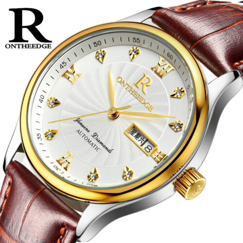 Water resistant leather watch