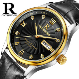 Water resistant leather watch