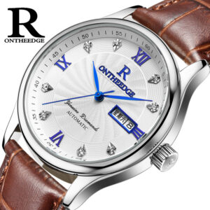 Water resistant leather watch