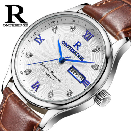 Water resistant leather watch